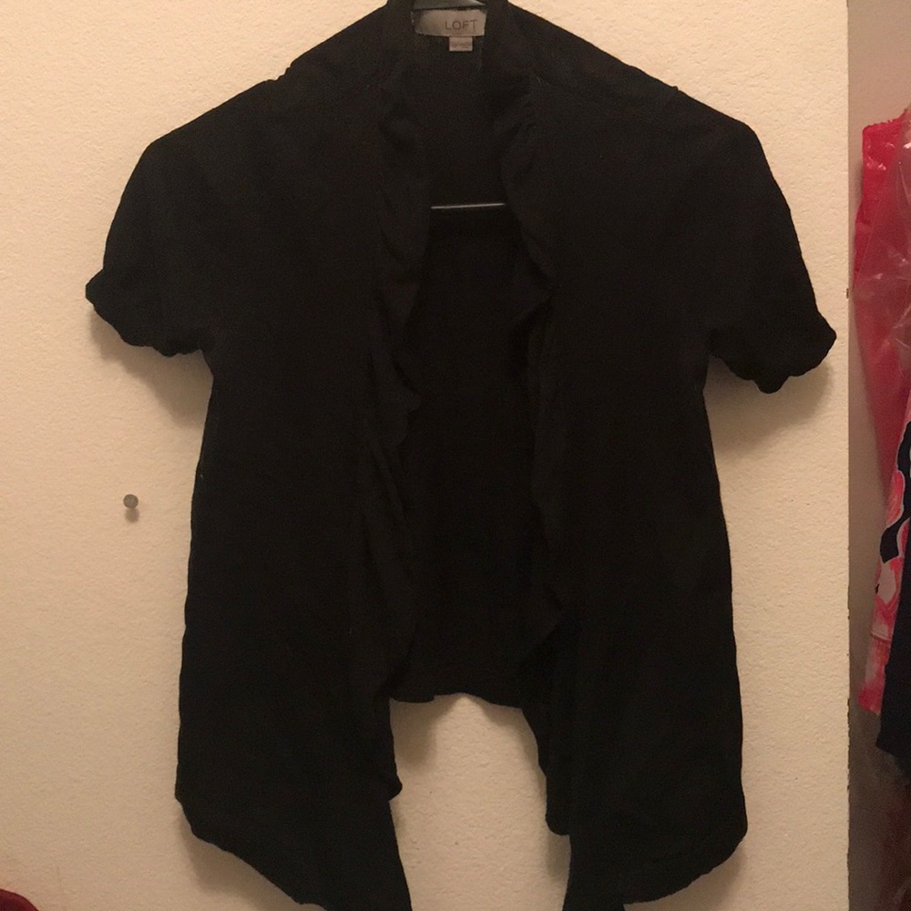 The Loft black cardigan